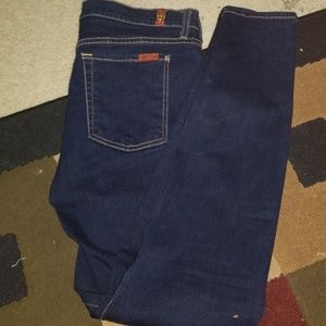 7 for All Mankind (7FAM) THE SKINNY darkwash